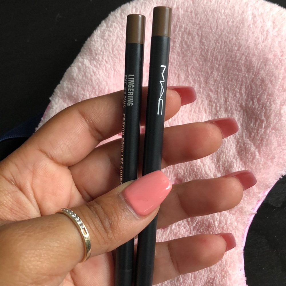 Two eyebrow pencils from Mac